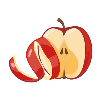 Peel Back Education The Peel Back Education Logo showing a red apple being peeled to reveal the fruit inside.